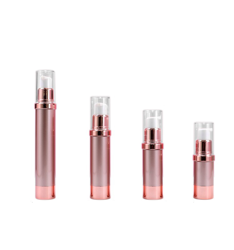 Bouteille privée d'air cosmétique en or rose de 26 mm