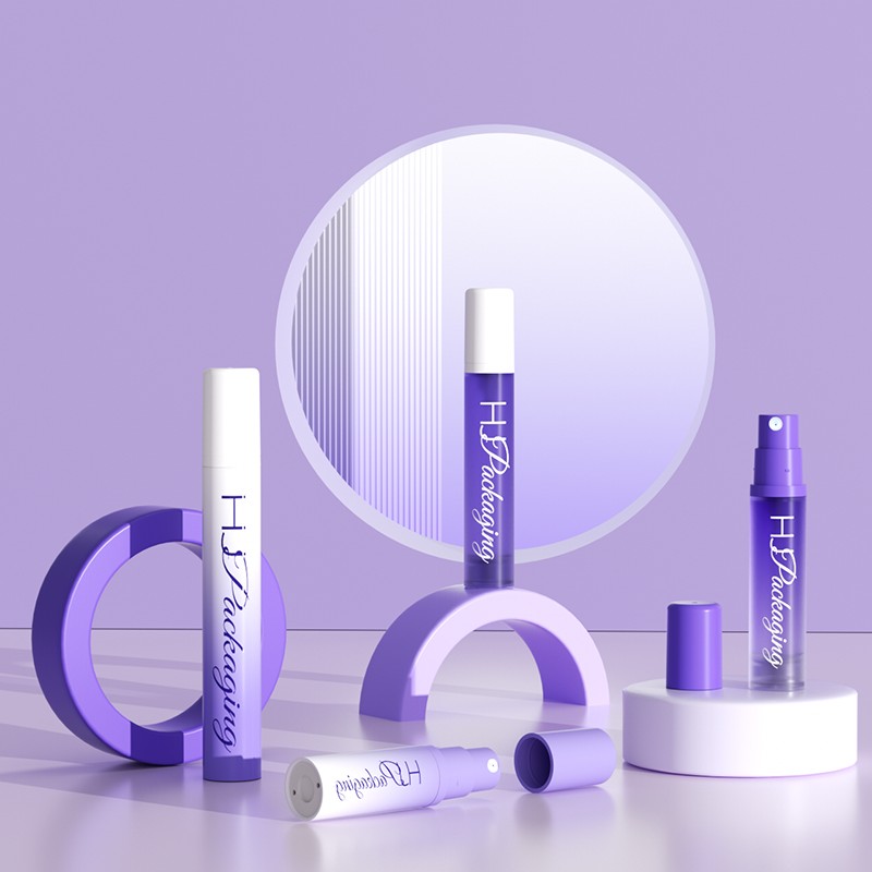 Bouteille sans air de 18 mm 5 ml 10 ml 12 ml 15 ml avec pompe de lotion de pulvérisation de toner